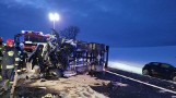 Śmiertelny wypadek w Szprudowie 15.01.2021. Zginęły dwie osoby! Jak doszło do tragedii na drodze krajowej numer 91? 