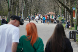 Świąteczne spacery białostoczan
