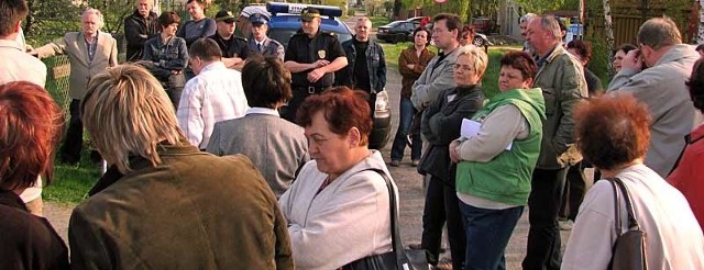 Na zebranie osiedlowe nie przyszedł nikt z Urzędu Miasta.