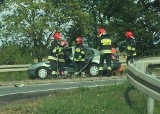 Poważny wypadek w Sulechowie. Trzy osoby ranne