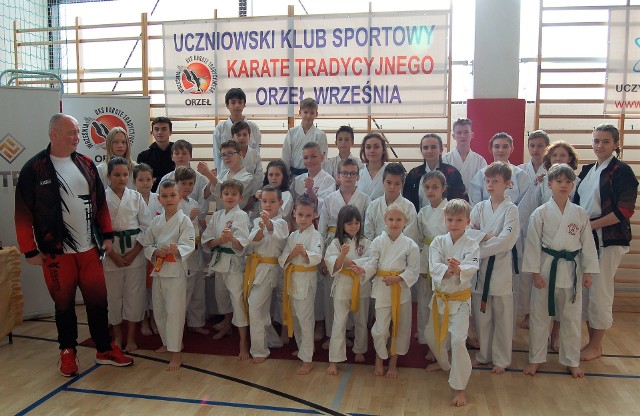 Reprezentanci Klubu Karate NIDAN Zielona Góra zdobyli we Wrześni 43 medale.