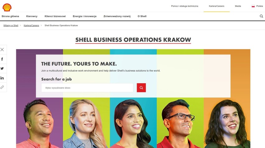 Shell (Holandia, Wielka Brytania - branża gazowa i naftowa)...