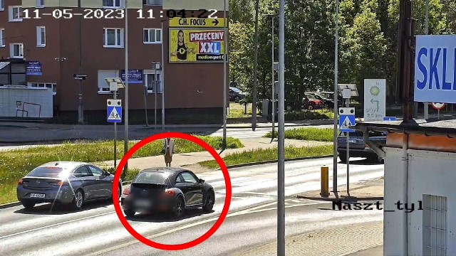 Policyjny dron obserwował miejsca przy przejściach dla pieszych w obrębie dwóch skrzyżowań w Bydgoszczy.