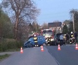 Wypadek na ul. Lipowej w Orłach w powiecie przemyskim. W zderzeniu trzech samochodów, poszkodowane zostały trzy osoby