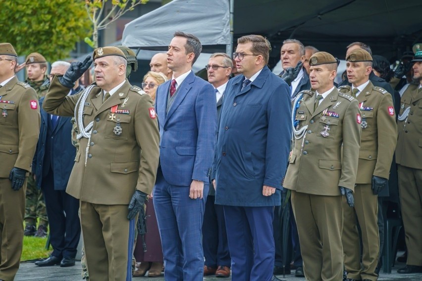 Uroczysta przysięga wojskowa żołnierzy Terytorialnej Służby...