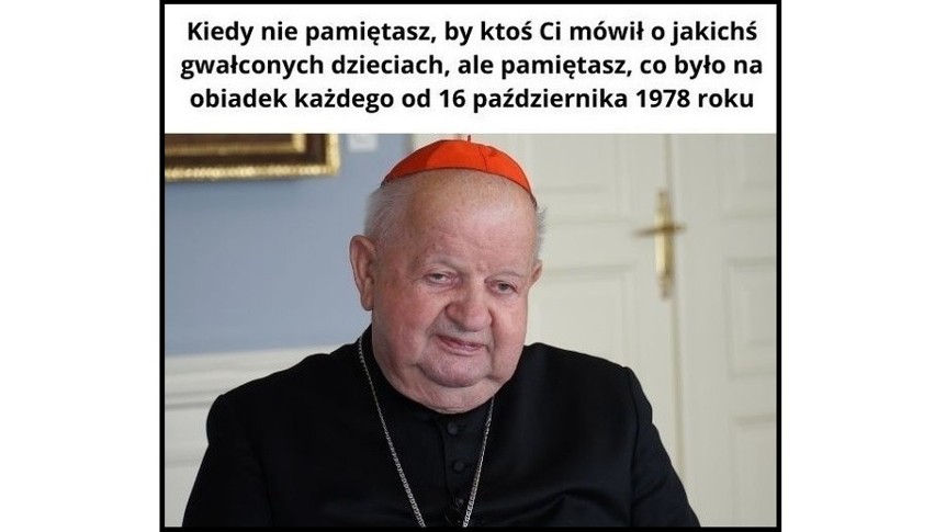 Z reportażu TVN24 i raportu Watykanu wynika, że kardynał...