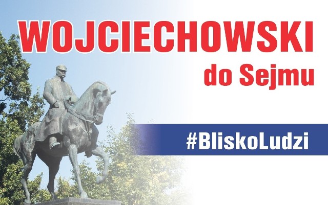 Reklamówka wyborcza Marka Wojciechowskiego