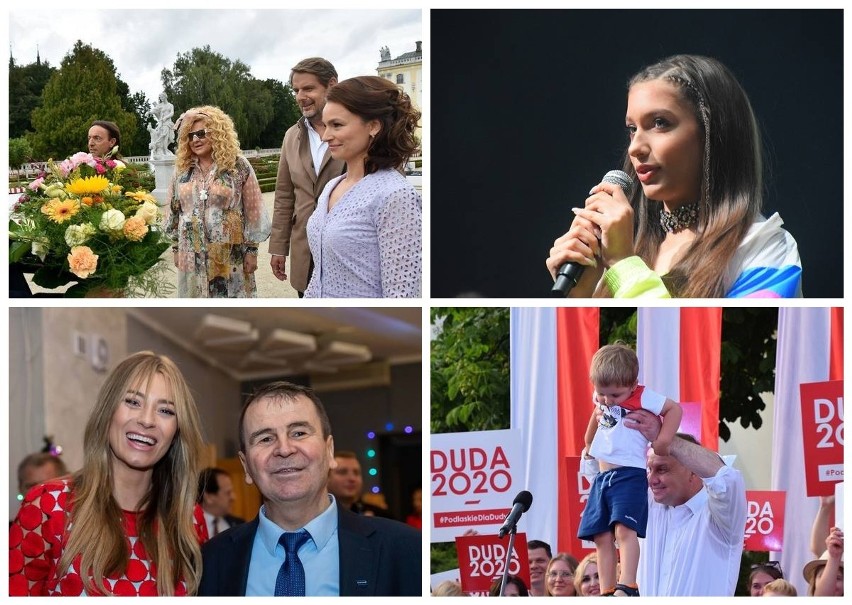 Znani ludzie na Podlasiu. Celebryci, którzy w ostatnich miesiącach odwiedzili nasz region [ZDJĘCIA]