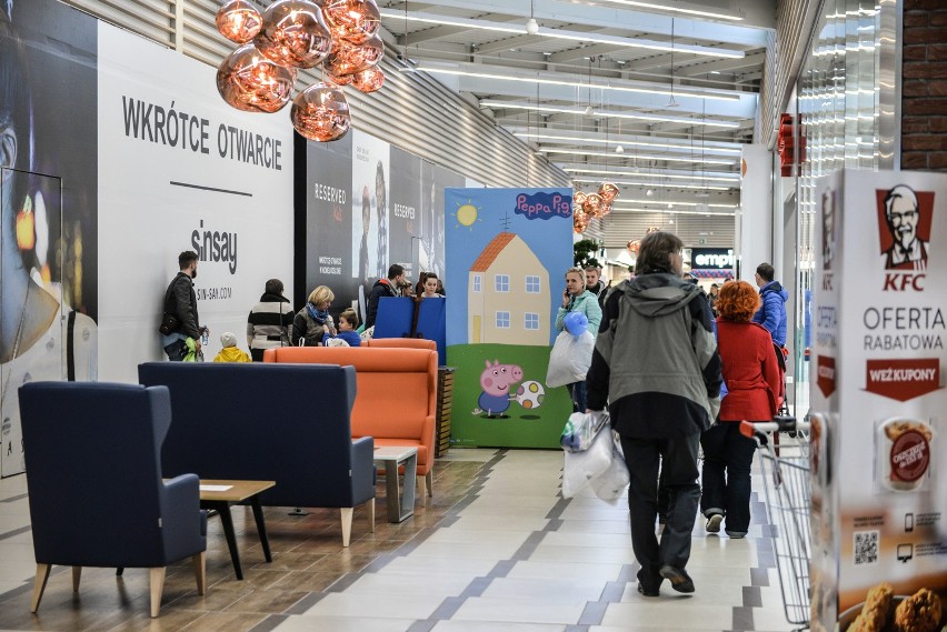 Otwarcie nowej części Centrum Handlowego Auchan w Gdańsku