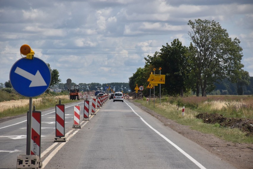 Trwa rozbudowa drogi krajowej nr 22 w gminie Miłoradz