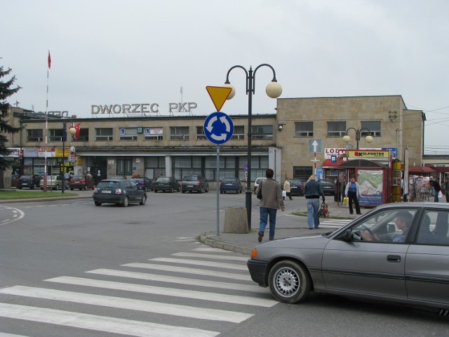 Dworzec w Dębicy.