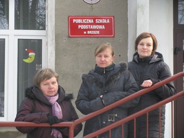 - Szkoła to nie tylko miejsce nauki, ale także coś w rodzaju wiejskiego centrum kultury - mówią mieszkanki Brzozy: Małgorzata Haleczko, Kamila Lewandowska i Iwona Lipińska.