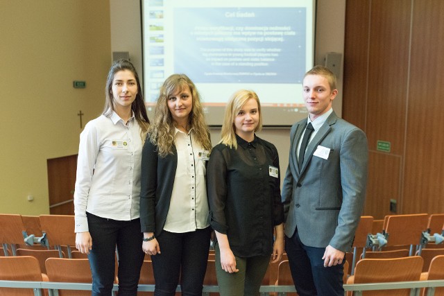 Gospodarze przygotowali na tegoroczną konferencję sześć referatów. Wśród reprezentujących byli: Agnieszka Kogut, Magdalena Strzelecka, Julia Konrad i Kamil gala, studenci fizjoterapii.