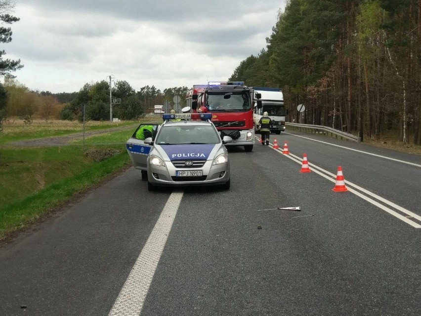Wypadek na DK46 w Grodźcu. Kierowca BMW śmiertelnie potrącił...