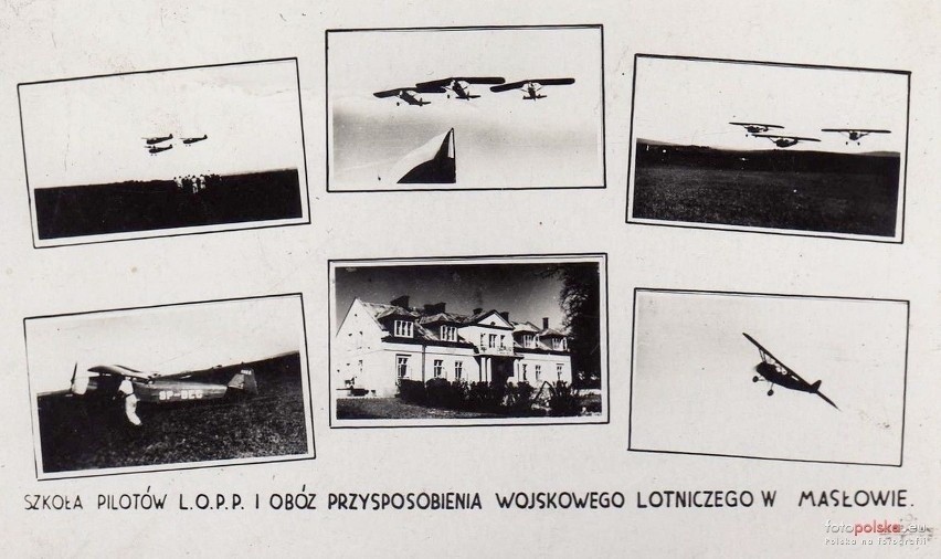 Interesująca historia lotniska w Masłowie. 91 lat temu rozpoczęto jego budowę. Zobaczcie archiwalne zdjęcia 