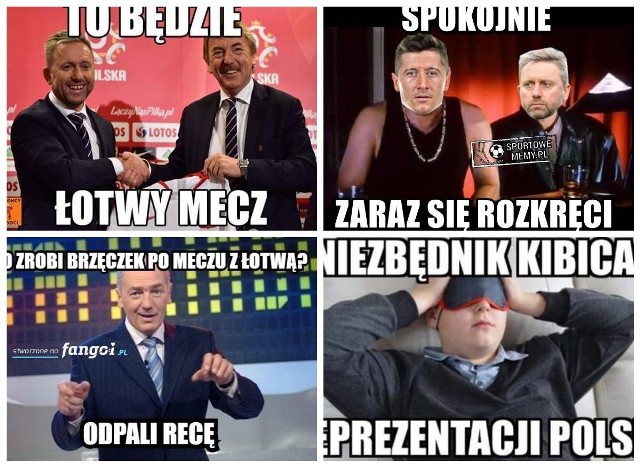 Choć biało-czerwoni wygrali z Łotwą 2:0, styl gry był daleki od oczekiwanego. Polacy długo męczyli się z Łotyszami i gole na wagę zwycięstwa strzelili dopiero w ostatnim kwadransie. Zobaczcie, jak na te męczarnie zareagowali internauci. Oto najlepsze i najśmieszniejsze memy, jakie można znaleźć w sieci na ten temat