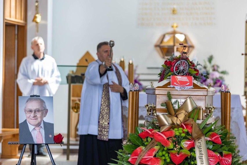 1.08.2022, Kraków, cmentarz Salwatorski: pogrzeb Seweryna...