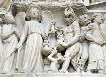Diabeł z katedry Notre Dame w Paryżu