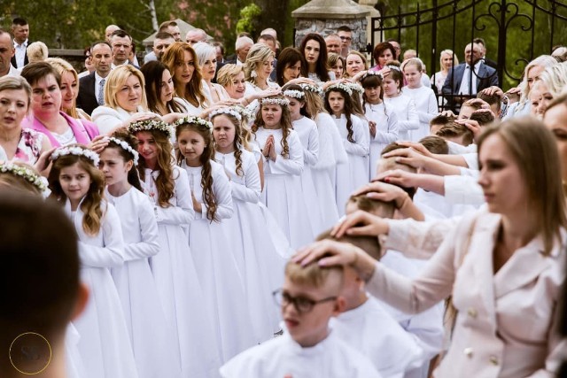 I Komunia Święta w Parafii Chrystusa Króla w Krajnie.