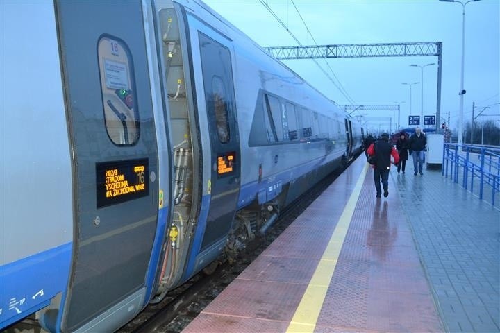 Na Pendolino w Czestochowie czekał wyremontowany dworzec