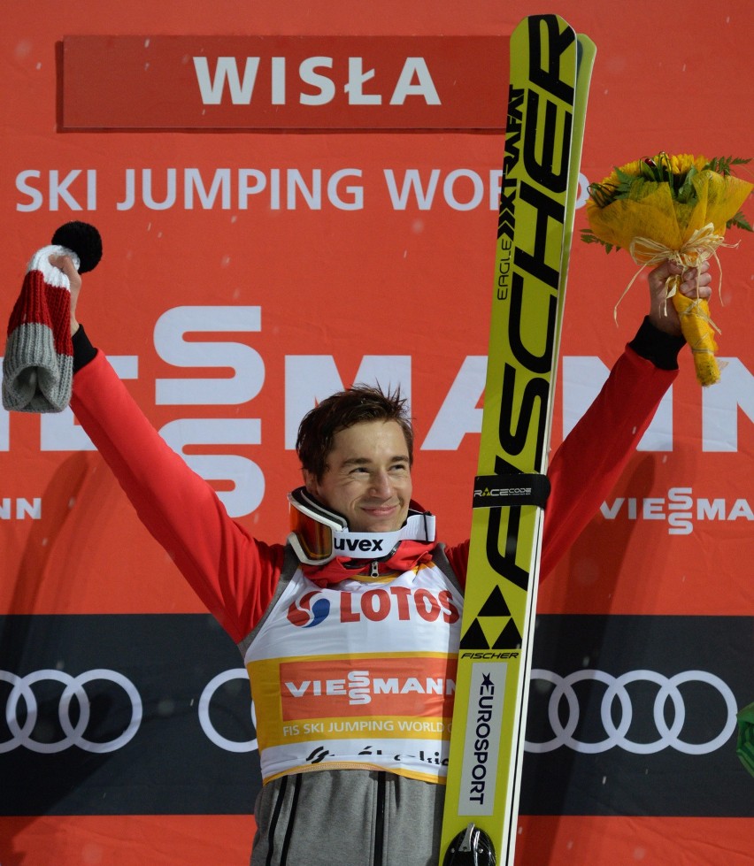 Kamil Stoch wygrał zawody Pucharu Świata w Wiśle.