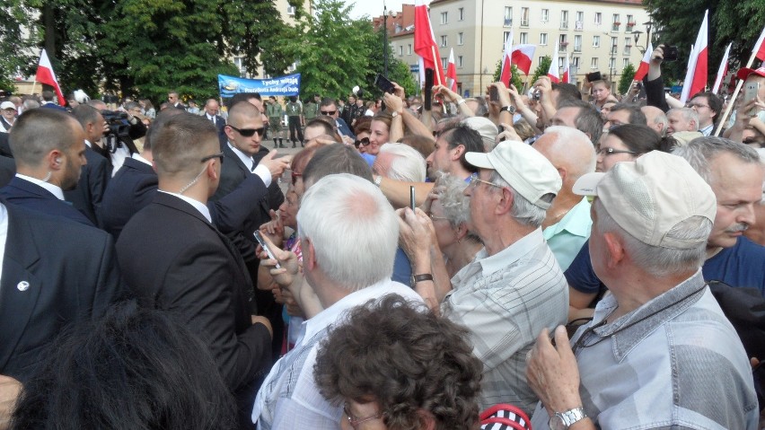 Prezydent Andrzej Duda w Tychach