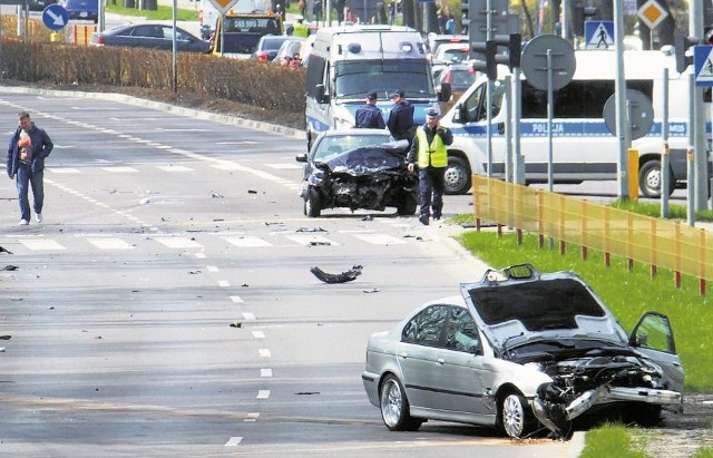 Wypadek na Zwierzynieckiej w Białymstoku