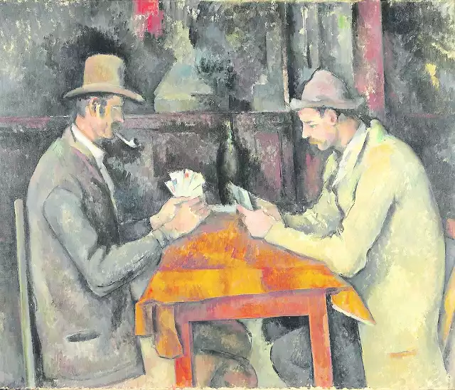 Paul Cezanne, „Grający w karty”