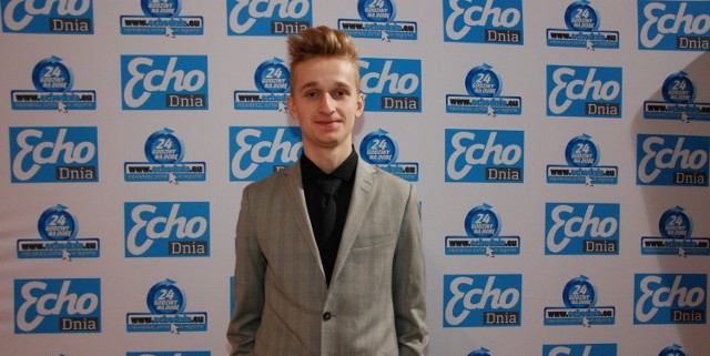 Jakub Gala z Jawornika Gorzków został najpopularniejszym talentem powiatu kazimierskiego w 2015 roku.