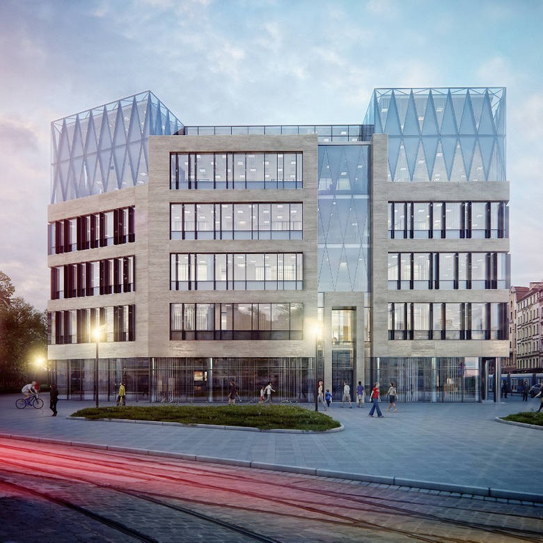 Wrocław: Budują nowy biurowiec przy dworcu PKP. W weekend utrudnienia przy hotelu Piast (FOTO)