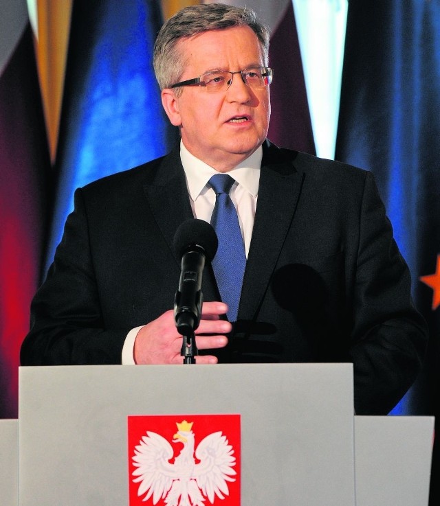 Bronisław Komorowski: - Będę ubiegał się o reelekcję