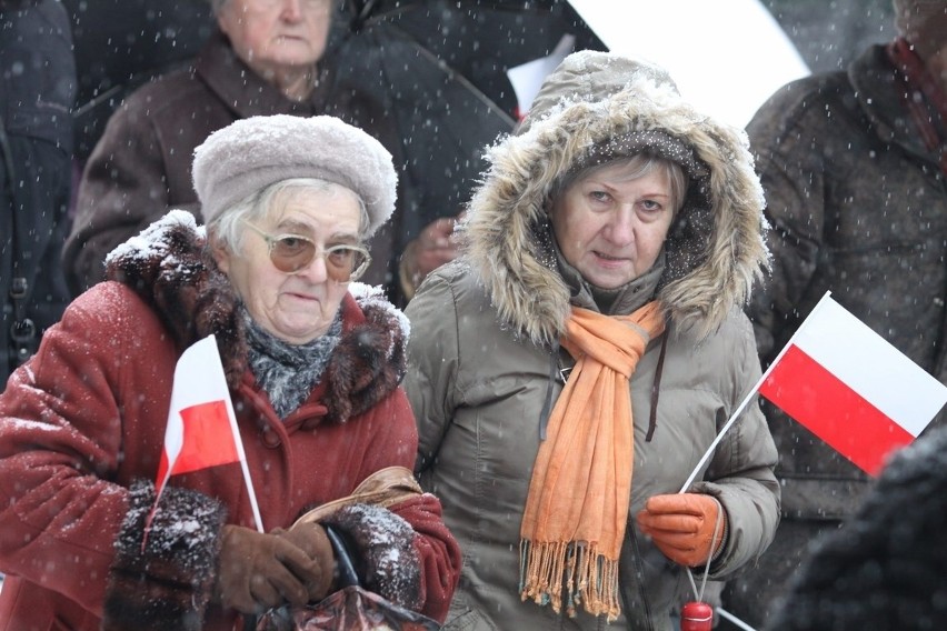 Marsz w Obronie Demokracji i Wolności Mediów w Sosnowcu