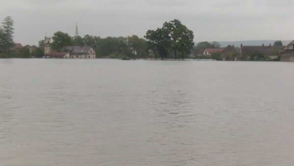 Powódź w Obrowcu
