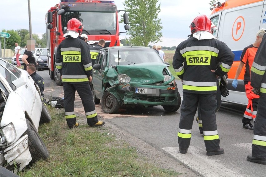 Wypadek w podwrocławskim Biestrzykowie - 12 sierpnia 2016