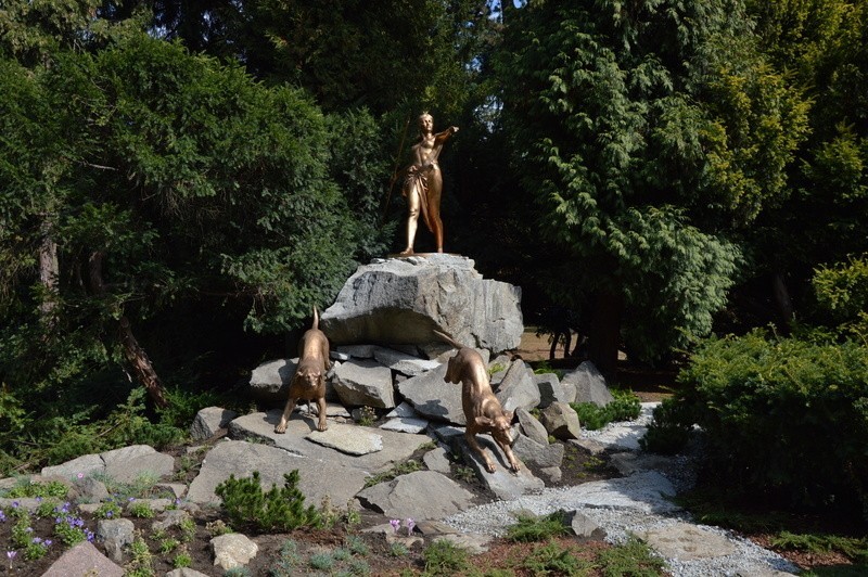 Pomnik Diany w parku Szczytnickim