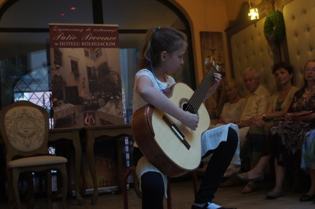 Weronika Wałęsa to jedna z najmłódszych uczestniczek festiwalu Akademia Gitary
