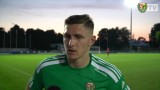 Paide - Śląsk. Fabian Piasecki: Cieszymy się, chociaż spokojnie powinno być 4:1 lub 5:1