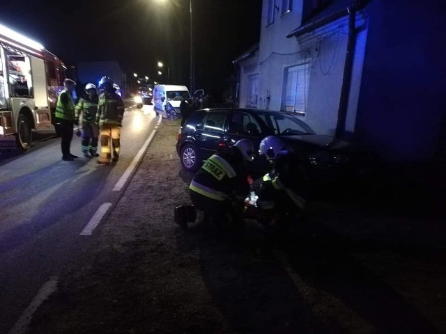 Wypadek w Rzeczenicy na drodze krajowej nr 25