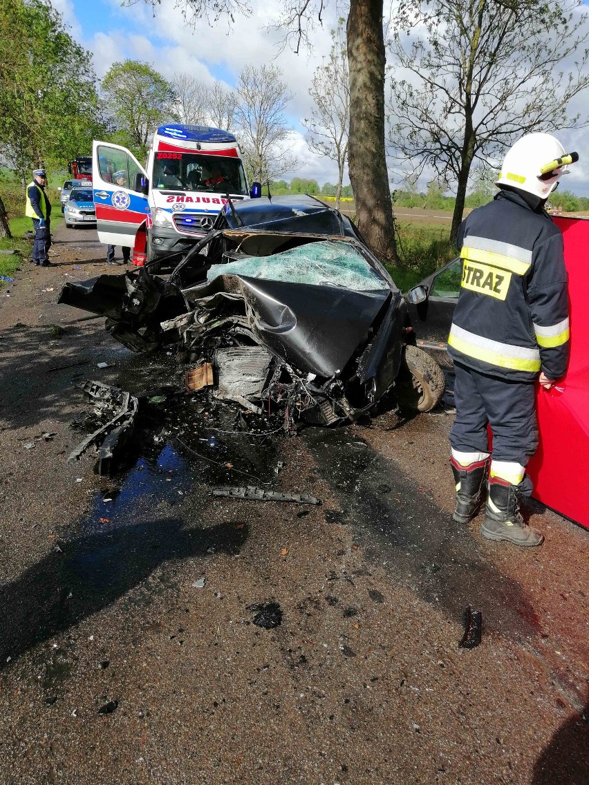 Do tragicznego wypadku doszło na drodze z Barwic do Starego...