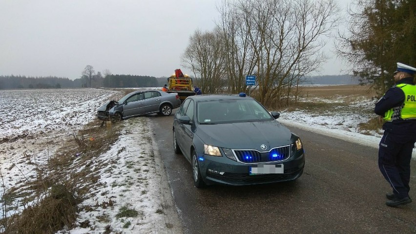 Śmiertelny wypadek na drodze Szerenosy - Turośń Kościelna....