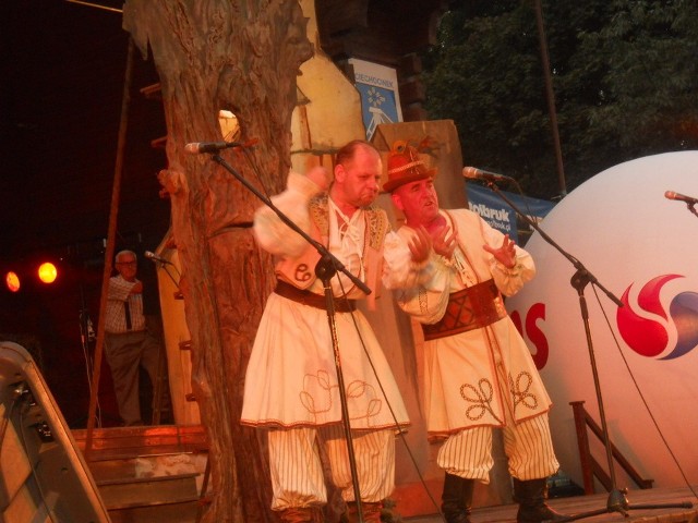 Krzysztof Marciniak  jako Stach (z lewej) i Krzysztof Dyttus w roli Janka