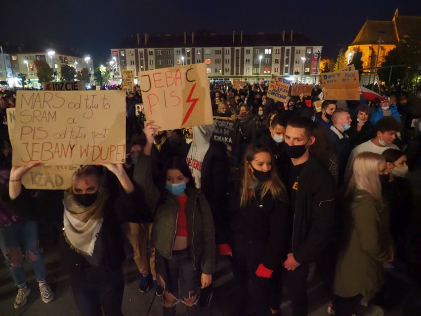 Protest w Koszalinie