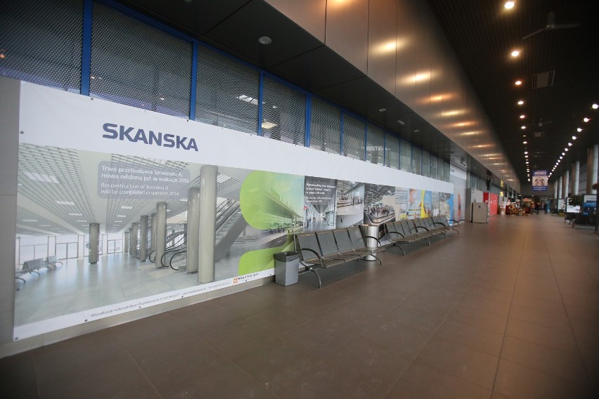 Katowice Airport w przebudowie. Tak wygląda terminal A