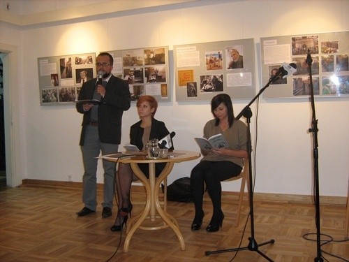 Adrian Szary, Paulina Kurpiel i Magdalena Krzesicka l