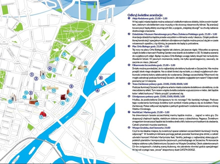 Iluminacje Szczecin 2020. Zapowiada się świet(l)na noc. Co w programie? 