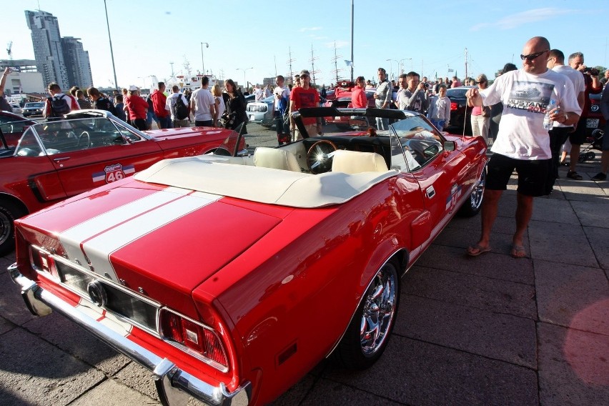 Mustang Race 2014. W Gdyni pojawiły się legendarne samochody [ZDJĘCIA, WIDEO]