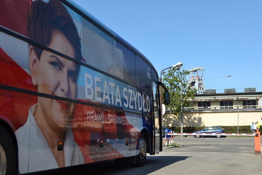 Beata Szydło przyjechała do Zabrza i spotkała się m.in. z...