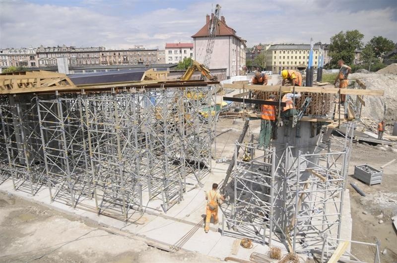 Opole - remont wiaduktu na ulicy Struga