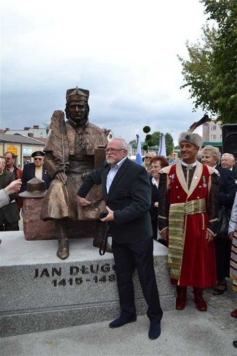 Odsłonięcie pomnika Jana Długosza w Kłobucku