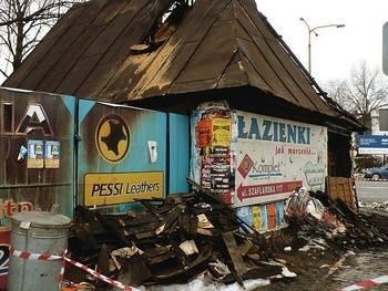 Teren po pożarze nie został uprzątnięty Fot. Agnieszka Szymaszek